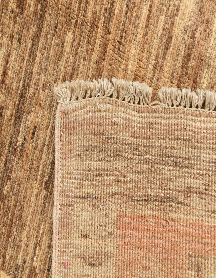Detail image of  3' 9 x 5' 10  Hand Knotted Kashkuli Gabbeh Wool Rug