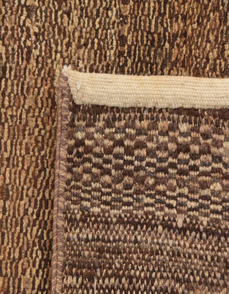 Detail image of  5' 6 x 8' 1  Hand Knotted Kashkuli Gabbeh Oriental Wool Rug