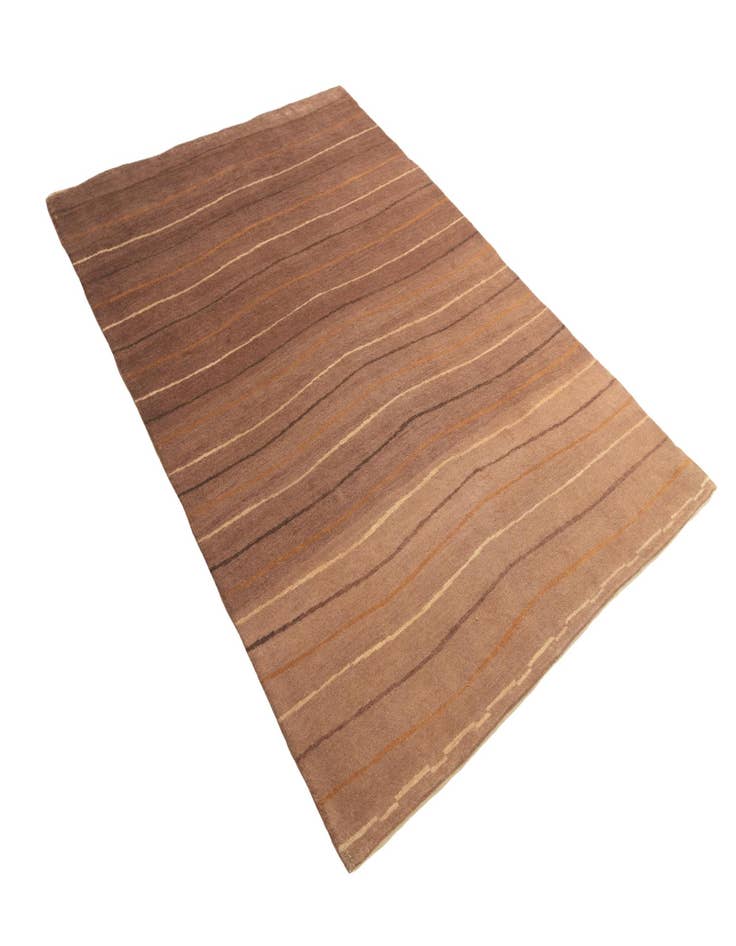 Detail image of  5' 6 x 8'  Hand Knotted Kashkuli Gabbeh Oriental Wool Rug