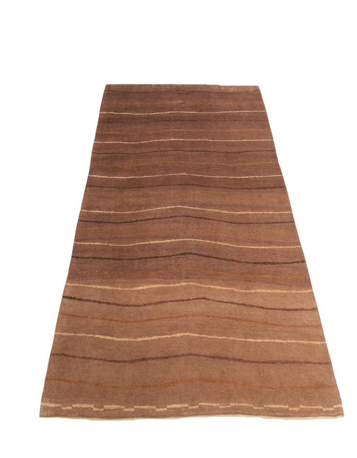 Detail image of  5' 6 x 8'  Hand Knotted Kashkuli Gabbeh Oriental Wool Rug