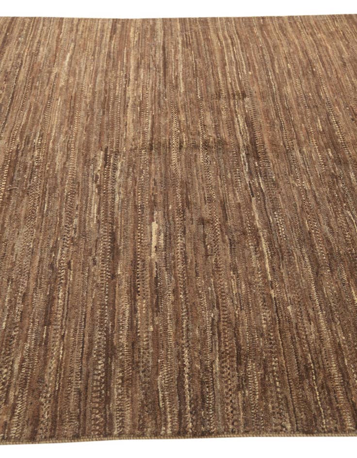 Detail image of  6' 5 x 8' 3  Hand Knotted Kashkuli Gabbeh Rug