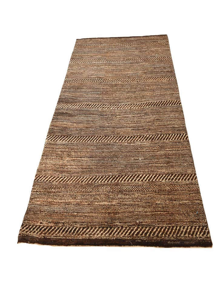 Detail image of  4' 5 x 6' 8  Hand Knotted Kashkuli Gabbeh Oriental Wool Rug