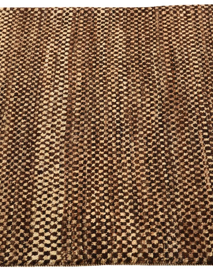 Detail image of  3' 1 x 5'  Hand Knotted Kashkuli Gabbeh Oriental Wool Rug