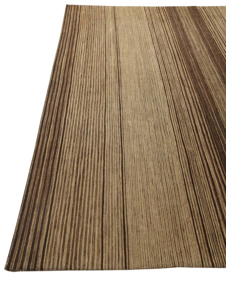 Detail image of  9' 10 x 14' 1  Hand Knotted Kashkuli Gabbeh Wool Rug