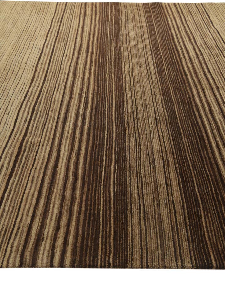 Detail image of  9' 10 x 14' 1  Hand Knotted Kashkuli Gabbeh Wool Rug