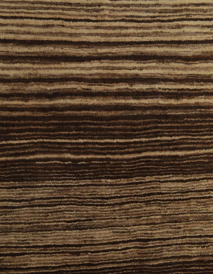 Detail image of  9' 10 x 14' 1  Hand Knotted Kashkuli Gabbeh Wool Rug