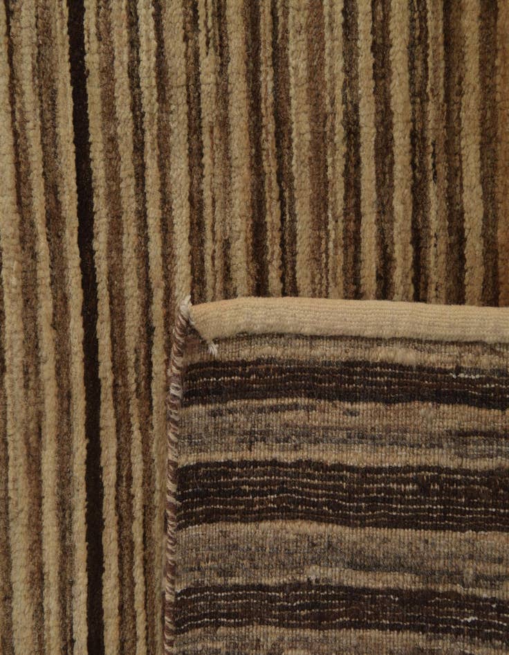 Detail image of  9' 10 x 14' 1  Hand Knotted Kashkuli Gabbeh Wool Rug
