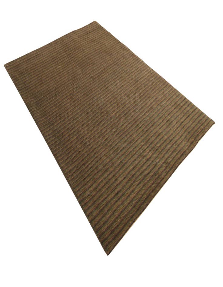 Detail image of  5' 8 x 8'  Hand Knotted Kashkuli Gabbeh Wool Rug