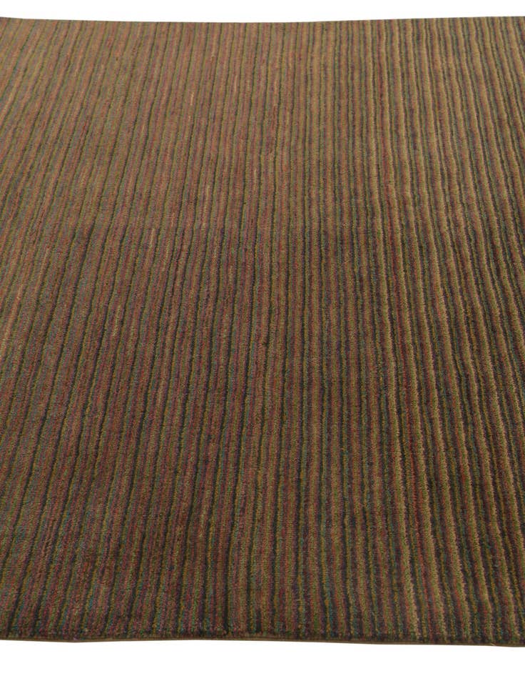 Detail image of  5' 8 x 8' 2  Hand Knotted Kashkuli Gabbeh Oriental Wool Rug