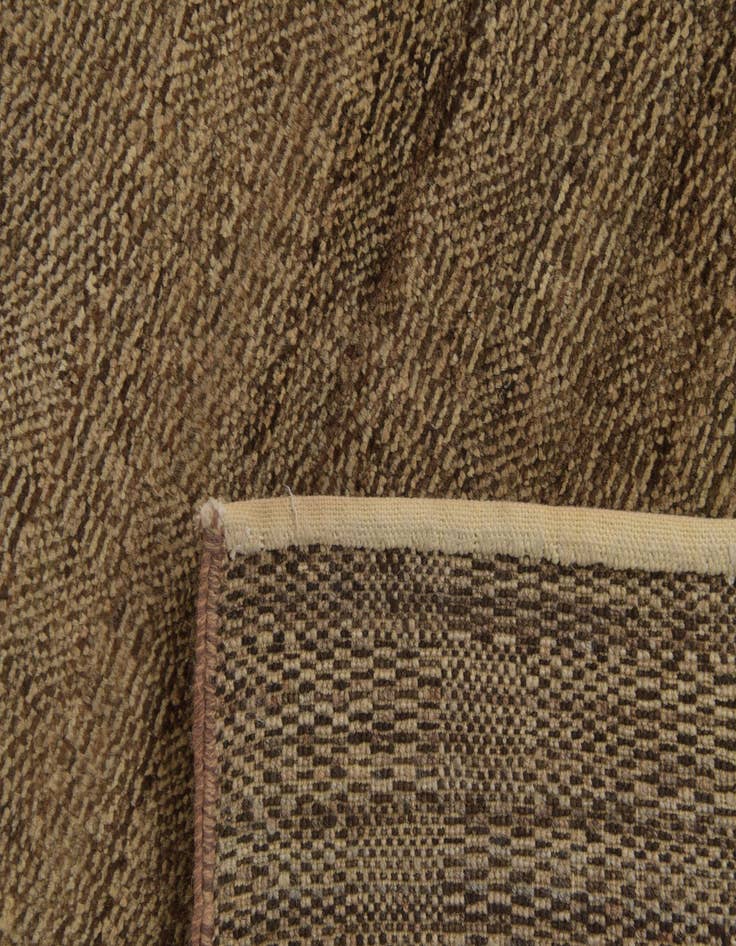 Detail image of  5' 5 x 7' 6  Hand Knotted Kashkuli Gabbeh Oriental Wool Rug