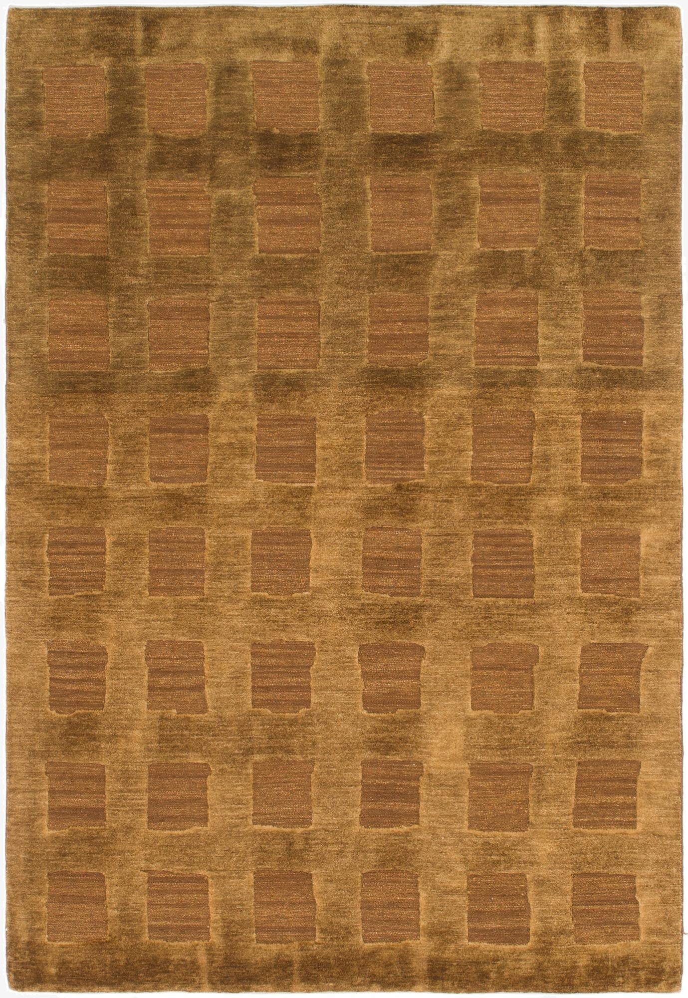  5' 6 x 8'  Hand Knotted Kashkuli Gabbeh Wool Rug