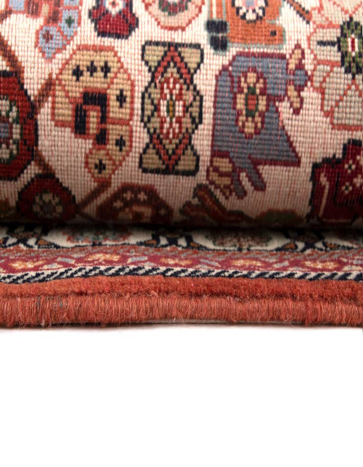 Detail image of  3' 5 x 4' 11  Hand Knotted Kashkuli Persian Wool Rug
