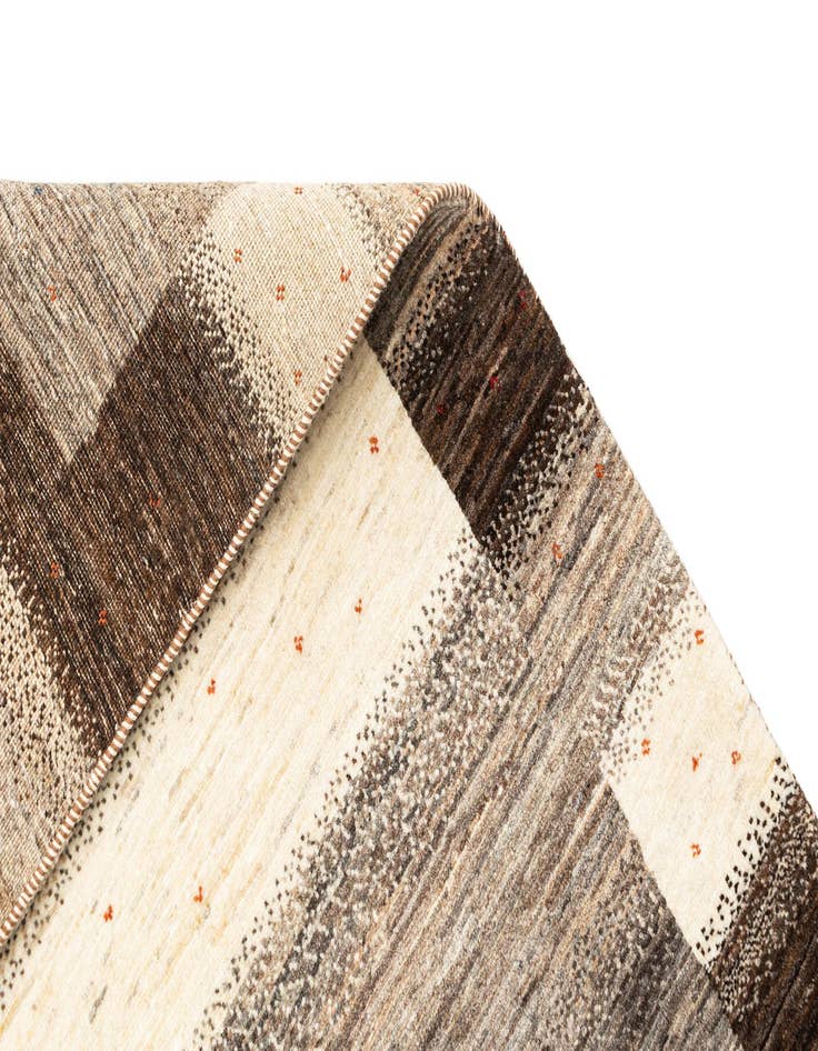 Detail image of  3' 3 x 4' 6  Hand Knotted Kashkuli Rug