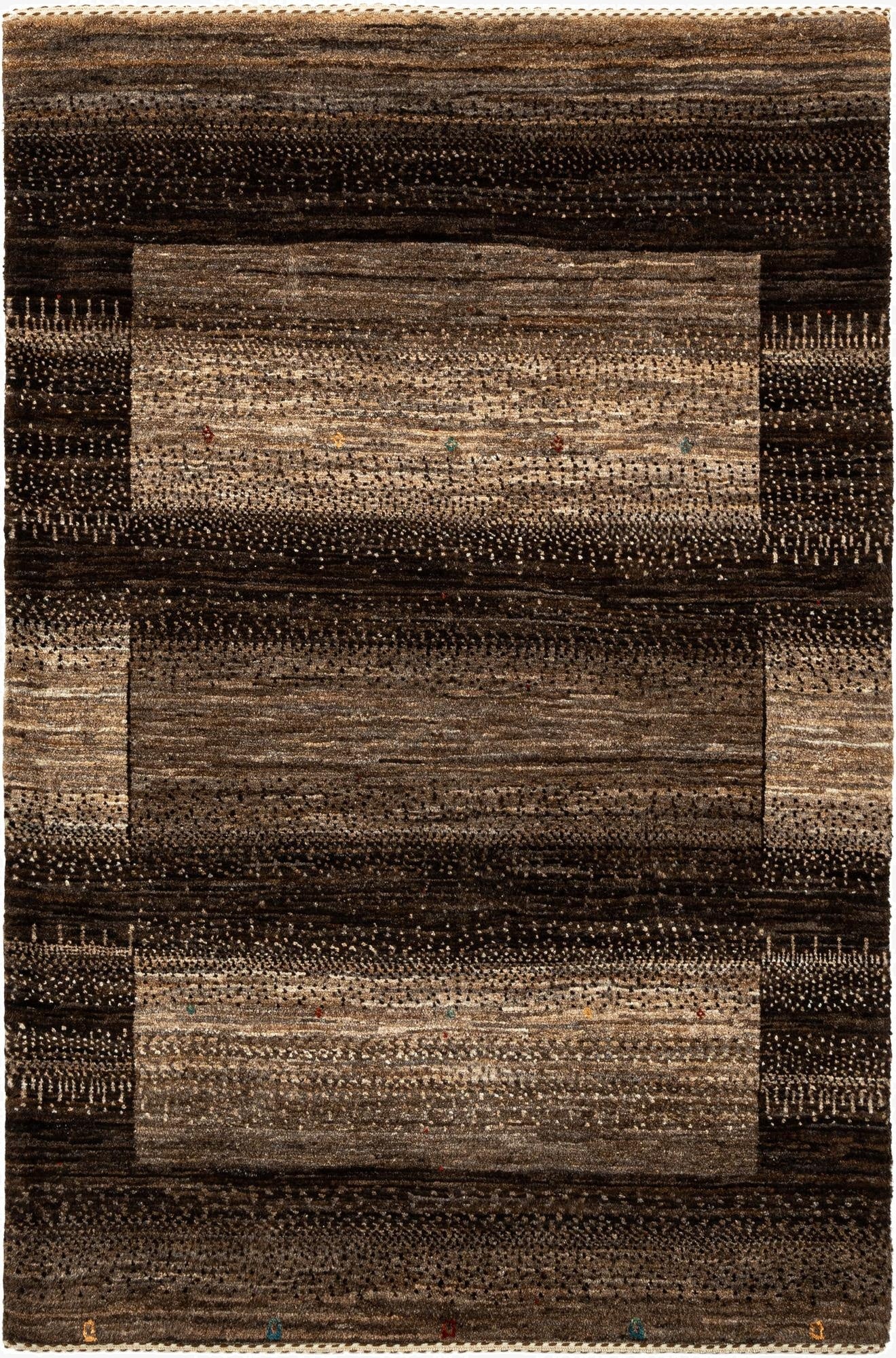  2' 7 x 3' 11  Hand Knotted Kashkuli Rug