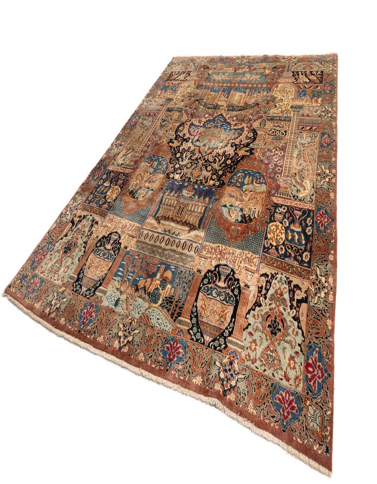 Detail image of  9' 10 x 12' 10 Kashmar Wool Rug