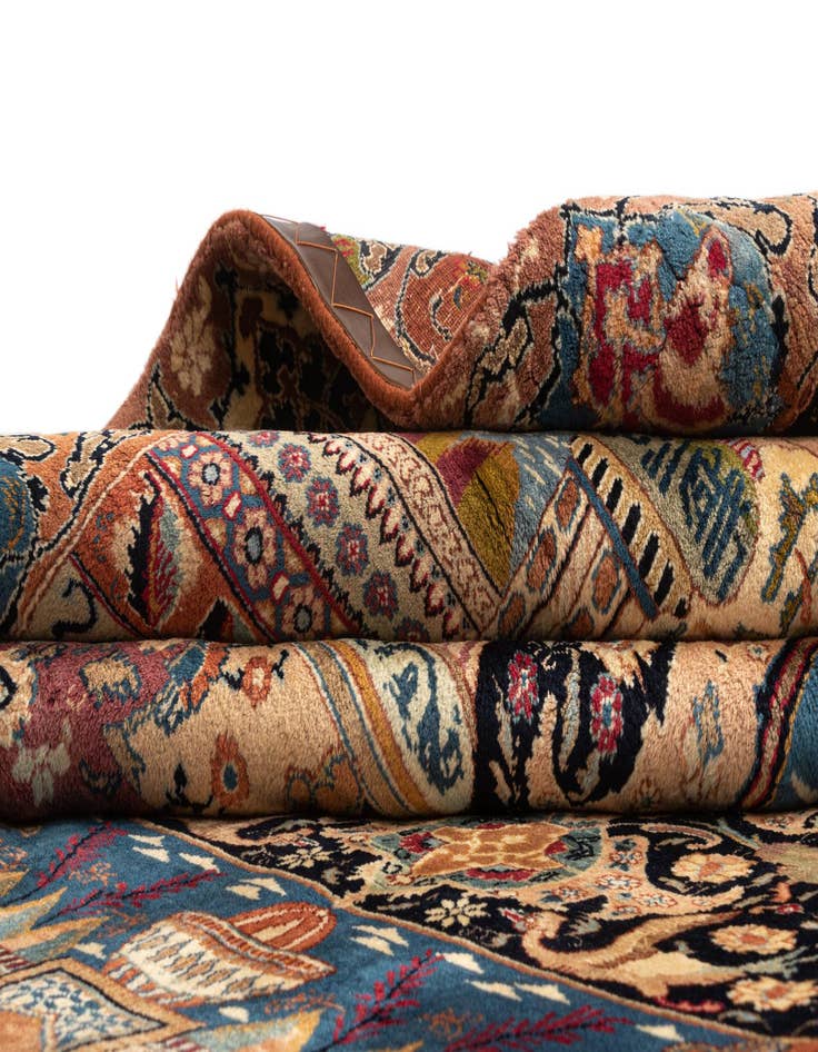 Detail image of  9' 10 x 12' 10 Kashmar Wool Rug