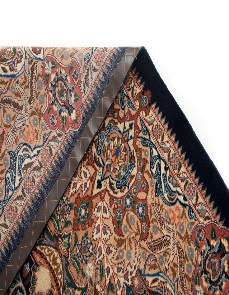 Detail image of  9' 10 x 13' 1  Hand Knotted Kashmar Persian Wool Rug