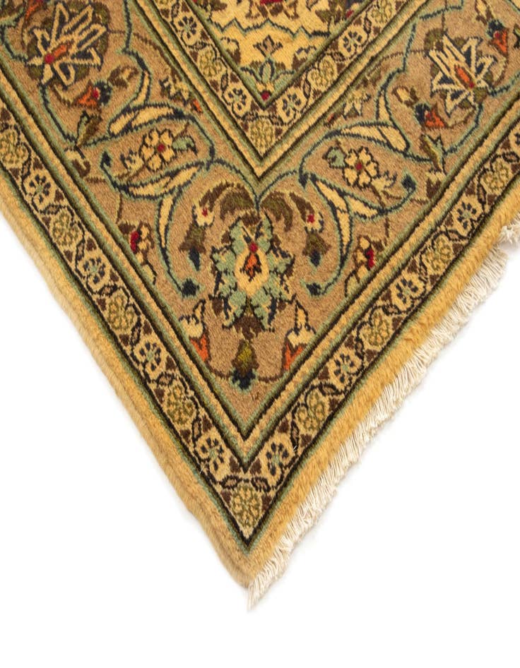 Detail image of  6' 4 x 9' 9  Hand Knotted Kashmar Persian Wool Rug