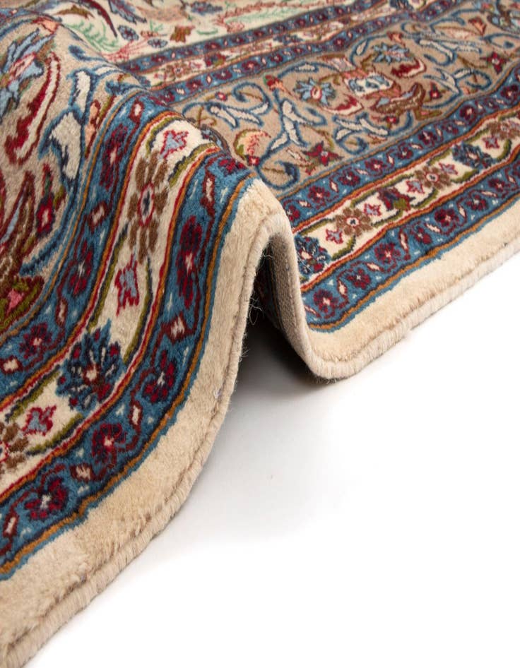 Detail image of  8' 2 x 11' 2  Hand Knotted Kashmar Persian Wool Rug