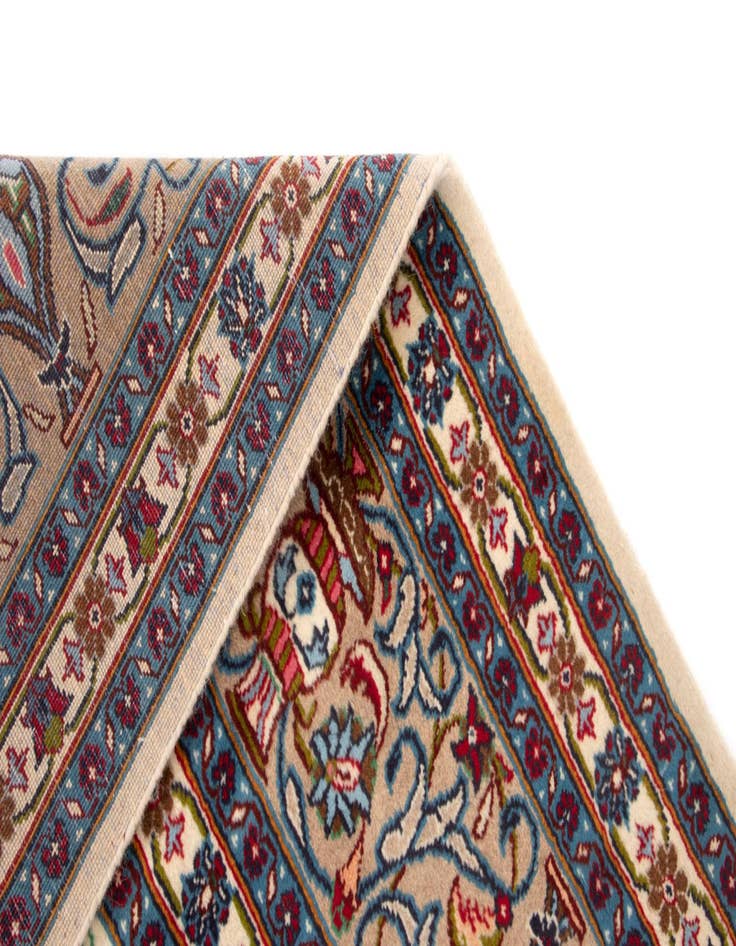 Detail image of  8' 2 x 11' 2  Hand Knotted Kashmar Persian Wool Rug