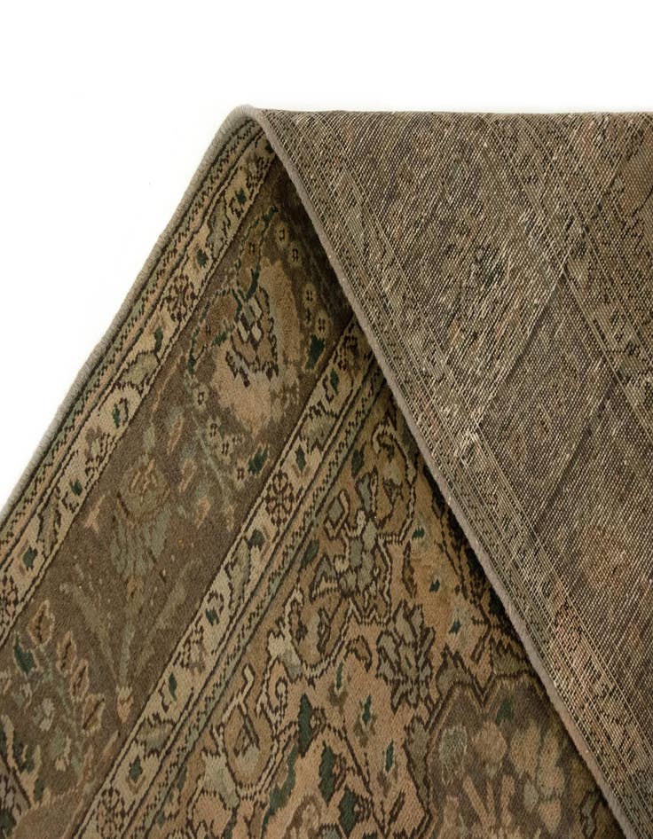 Detail image of  6' 5 x 9' 7  Hand Knotted Kashmar Persian Wool Rug