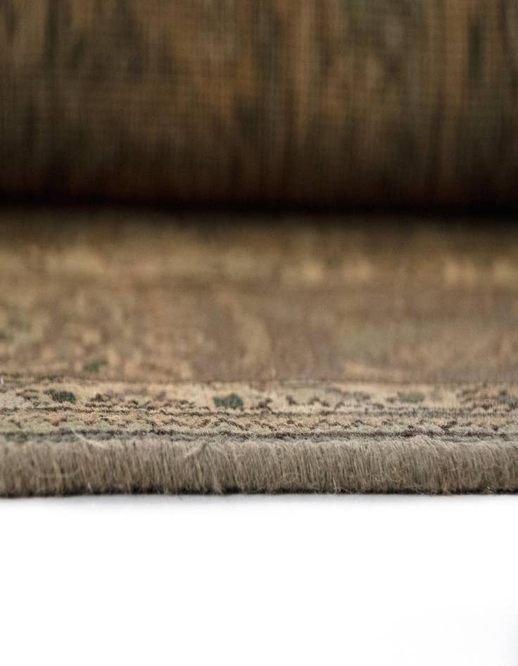 Detail image of  6' 5 x 9' 7  Hand Knotted Kashmar Persian Wool Rug