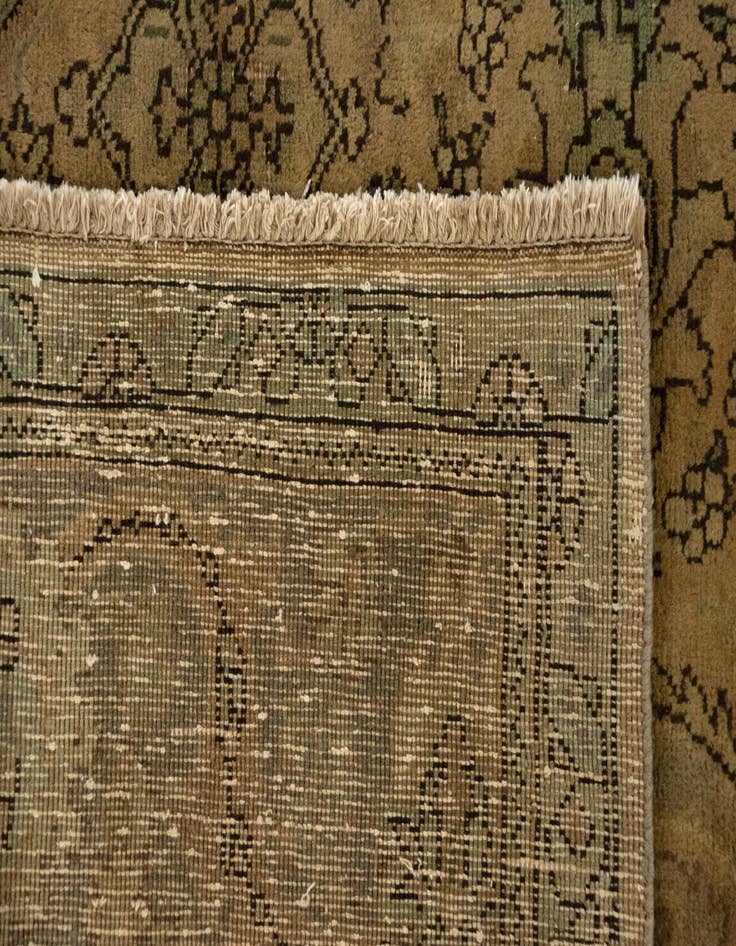 Detail image of  7' 1 x 10' 5  Hand Knotted Kashmar Persian Wool Rug