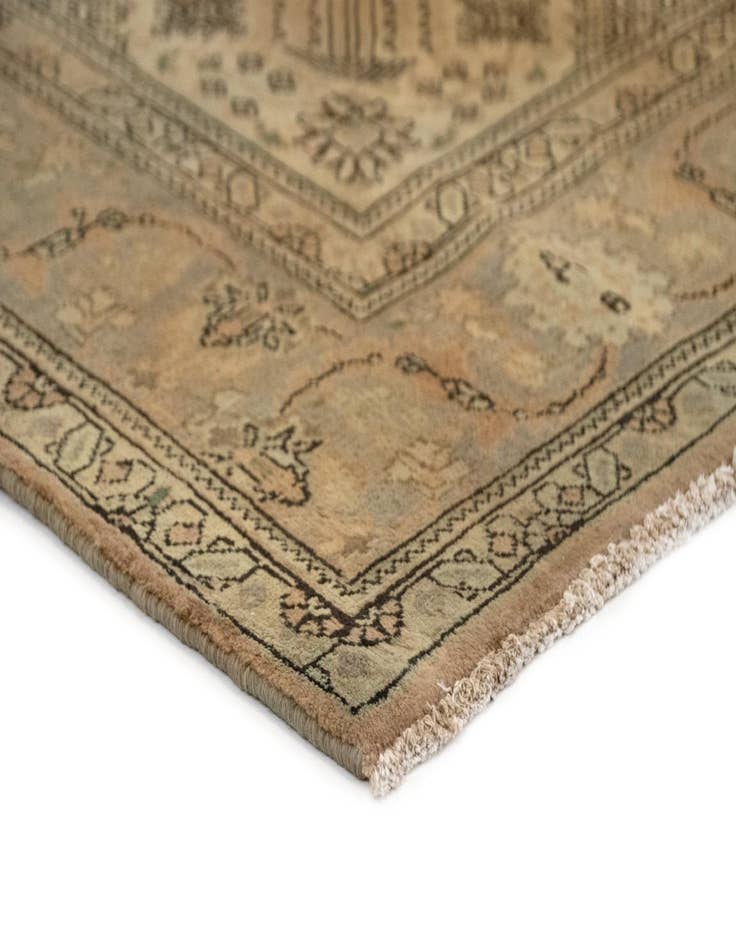 Detail image of  7' 1 x 10' 5  Hand Knotted Kashmar Persian Wool Rug