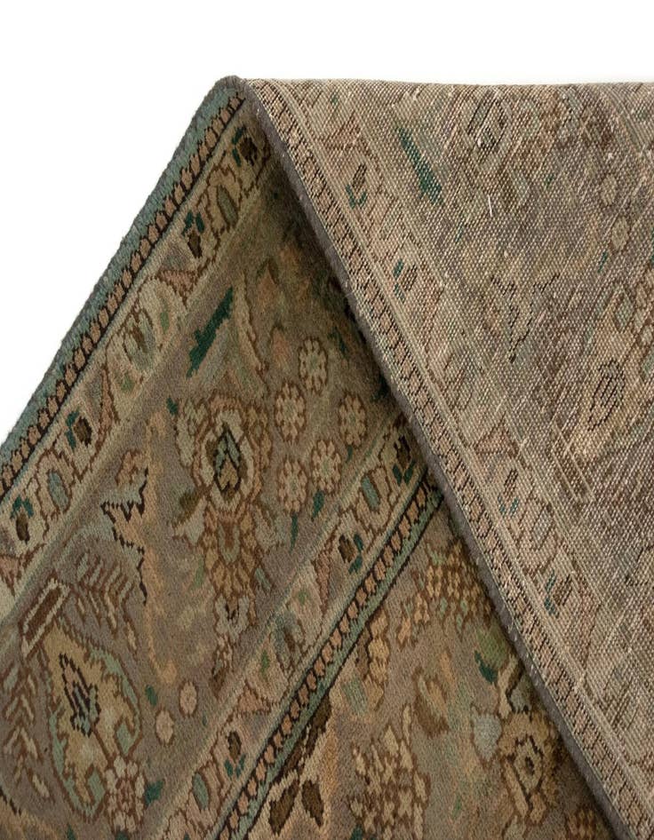 Detail image of  8' 2 x 11' 8  Hand Knotted Kashmar Persian Wool Rug