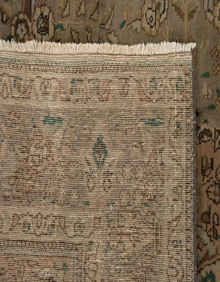 Detail image of  8' 2 x 11' 8  Hand Knotted Kashmar Persian Wool Rug