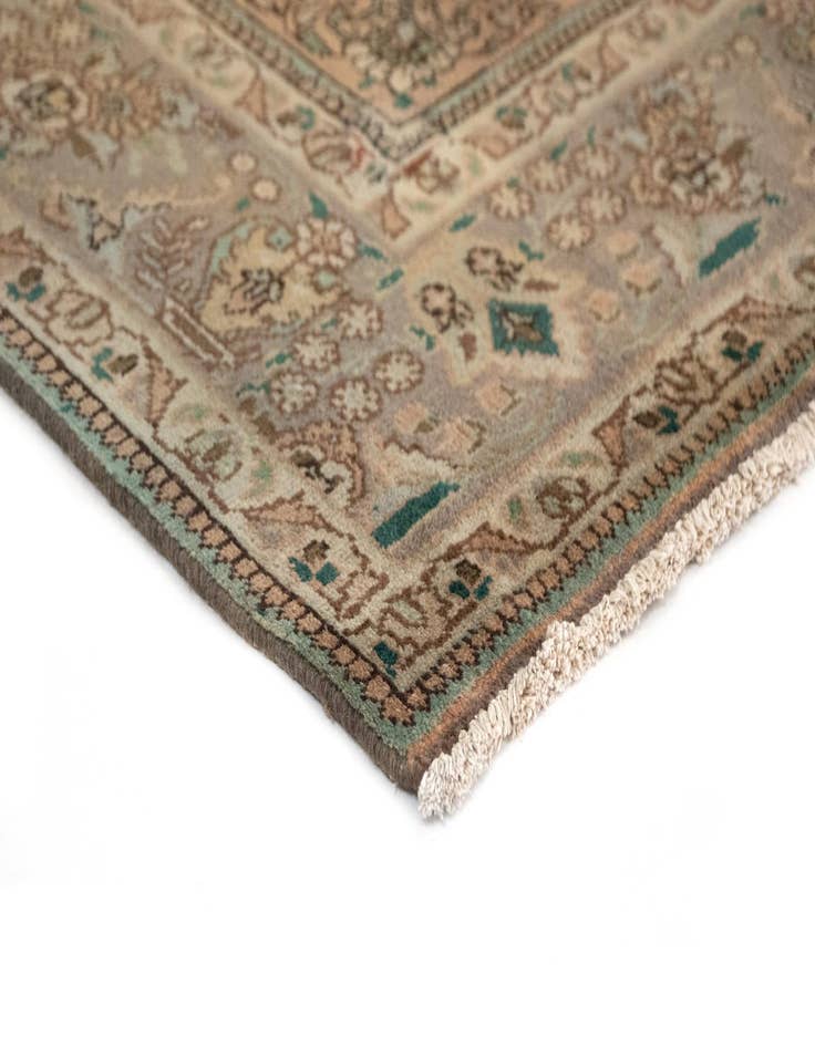 Detail image of  8' 2 x 11' 8  Hand Knotted Kashmar Persian Wool Rug