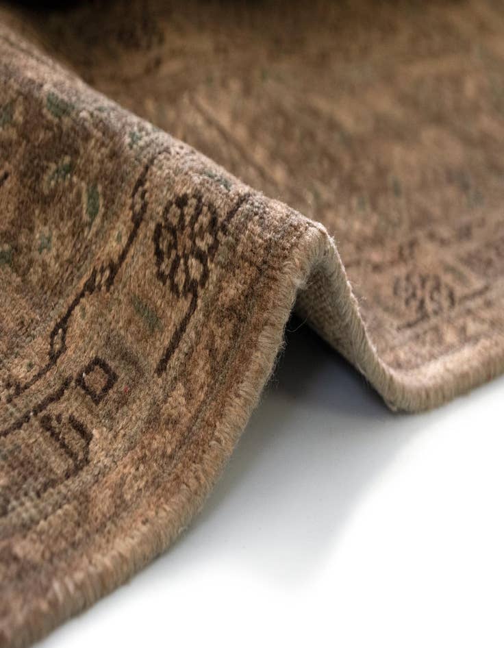 Detail image of  8' 1 x 11' 2  Hand Knotted Kashmar Persian Wool Rug