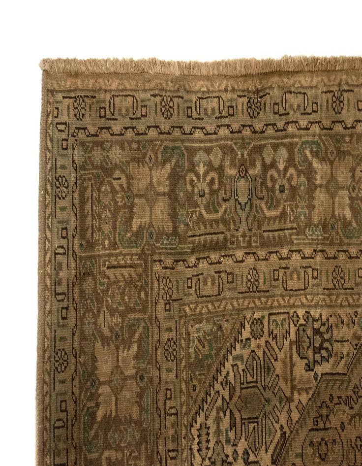 Detail image of  8' 1 x 11' 2  Hand Knotted Kashmar Persian Wool Rug