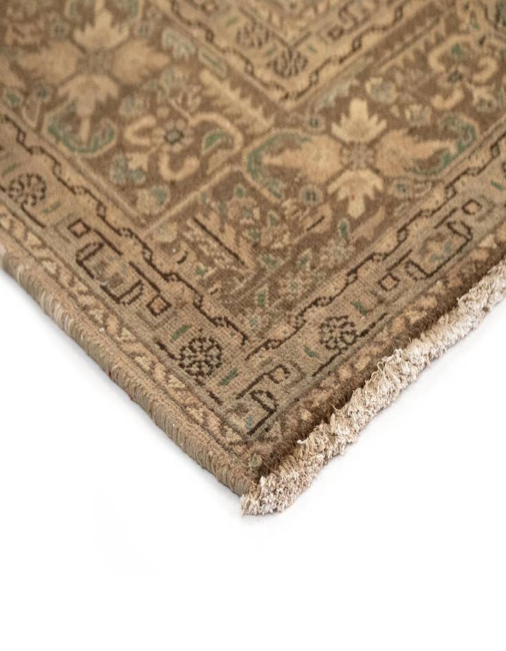 Detail image of  8' 1 x 11' 2  Hand Knotted Kashmar Persian Wool Rug