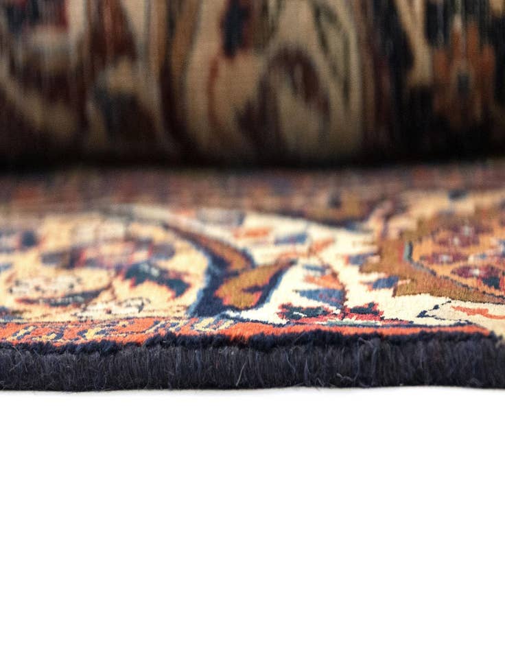 Detail image of  8' 11 x 11' 11  Hand Knotted Kashmar Persian Wool Rug