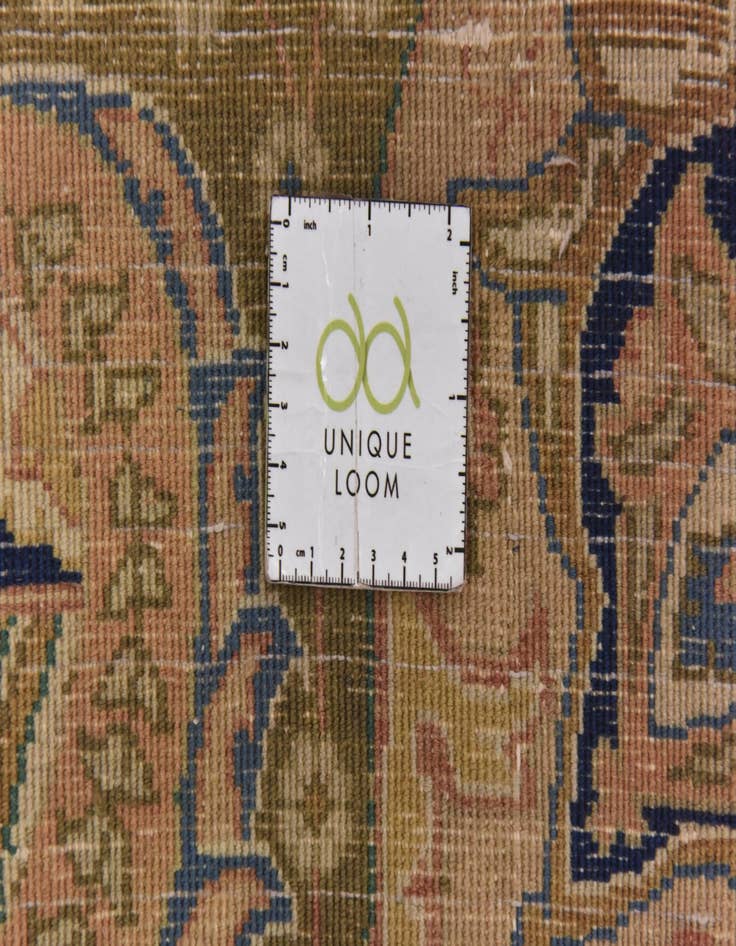 Detail image of 9' 7 x 12' 7 Hand Knotted Kashmar Persian Wool Rug