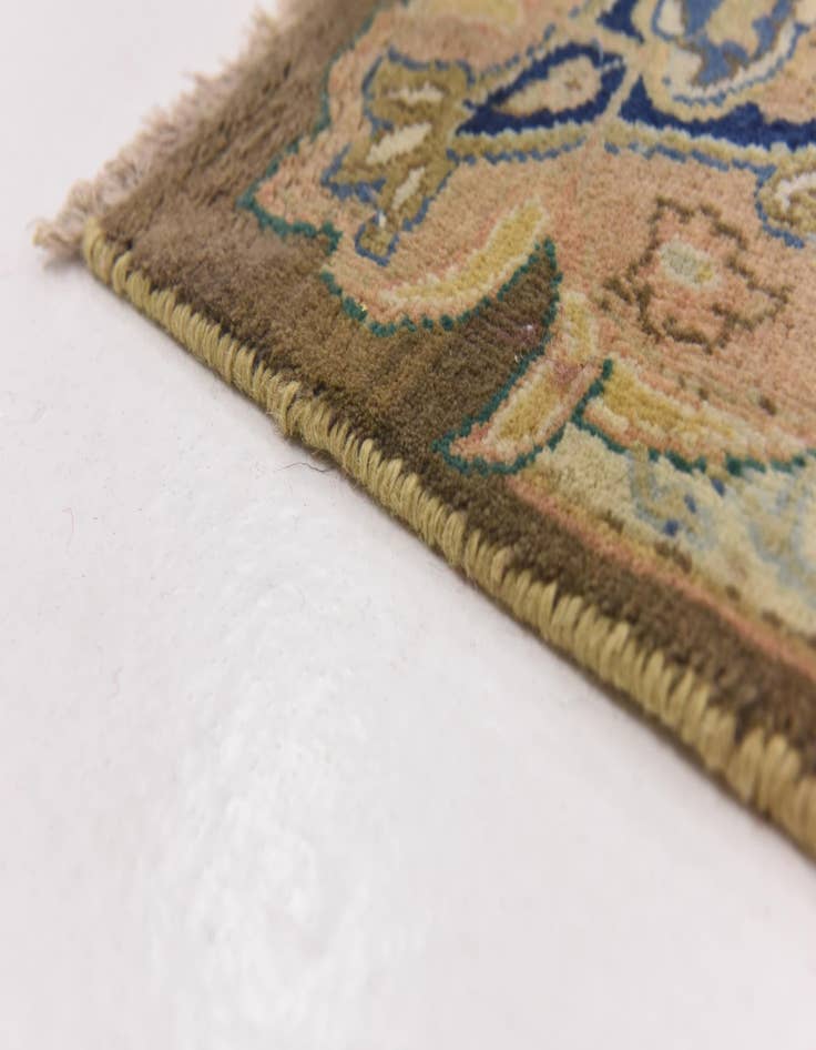 Detail image of 9' 7 x 12' 7 Hand Knotted Kashmar Persian Wool Rug