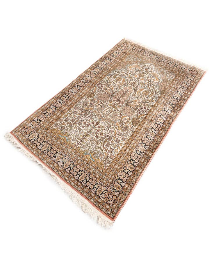 Detail image of  3' 10 x 6' 7 Kashmir Wool Rug