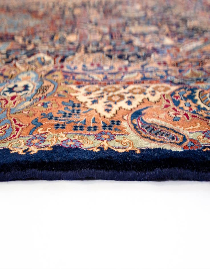 Detail image of  9' 9 x 12' 11  Hand Knotted Kashmir Persian Wool Rug