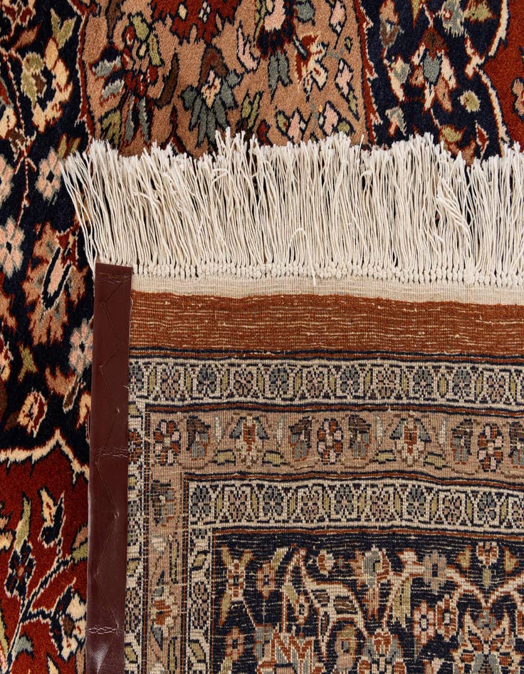 Detail image of  7' 1 x 10' 7  Hand Knotted Kashmir Oriental Wool Rug