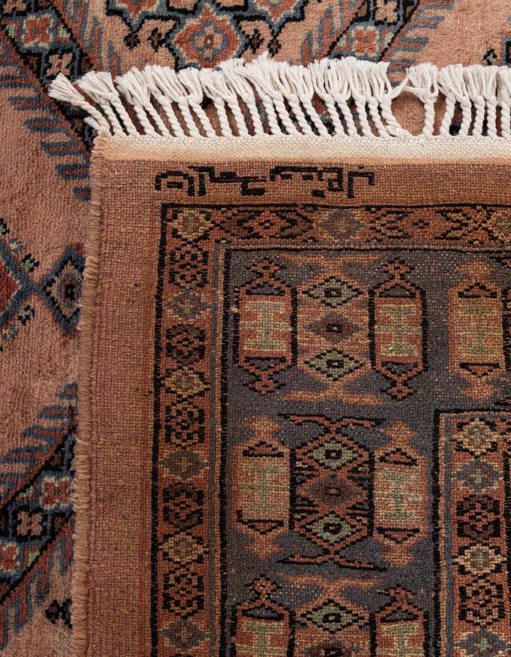Detail image of  4' 4 x 6' 3  Hand Knotted Kazak Oriental Wool Rug