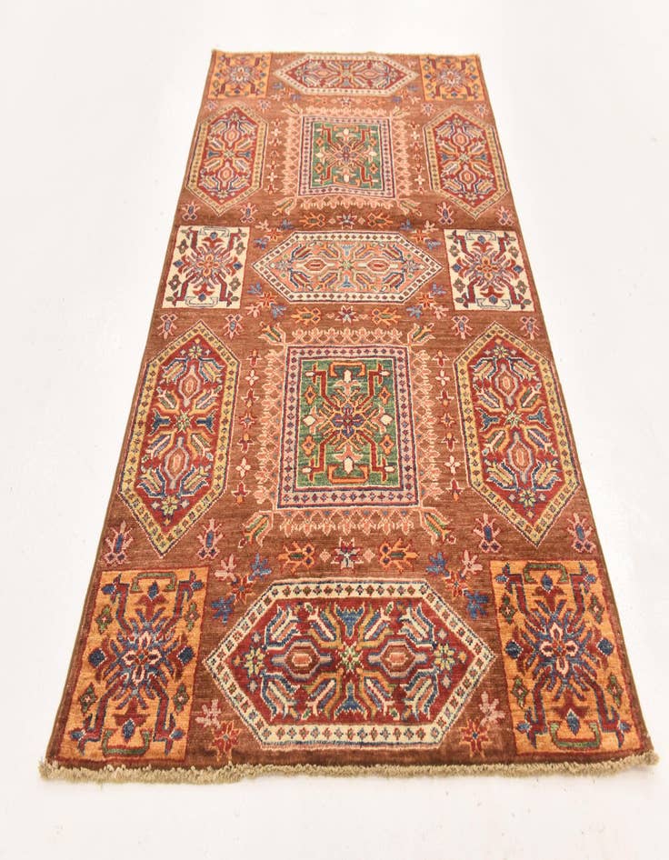 Detail image of  3' 4 x 5' 2  Hand Knotted Kazak Rug