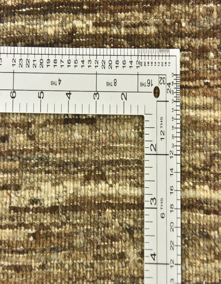 Detail image of  6' 8 x 9' 6  Hand Knotted Khotan Ziegler Rug