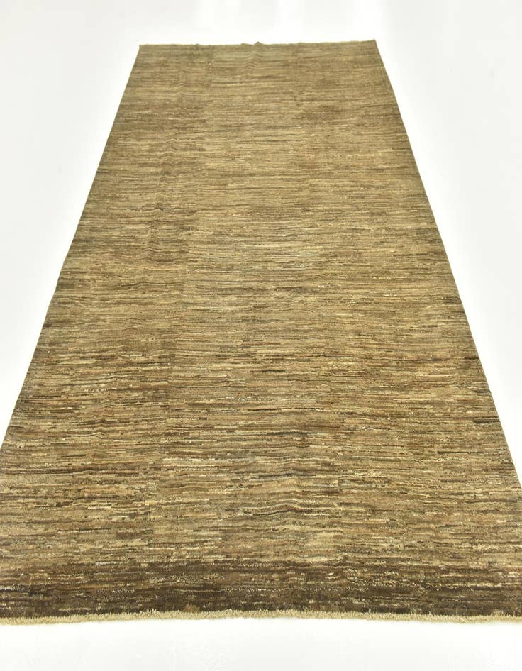 Detail image of  6' 8 x 9' 6  Hand Knotted Khotan Ziegler Rug