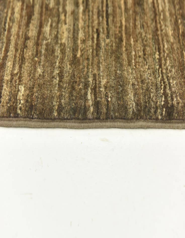 Detail image of  6' 8 x 9' 6  Hand Knotted Khotan Ziegler Rug