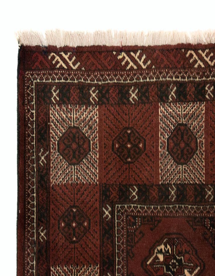 Detail image of  6' 9 x 8' 11  Hand Knotted Khurasan Persian Wool Rug