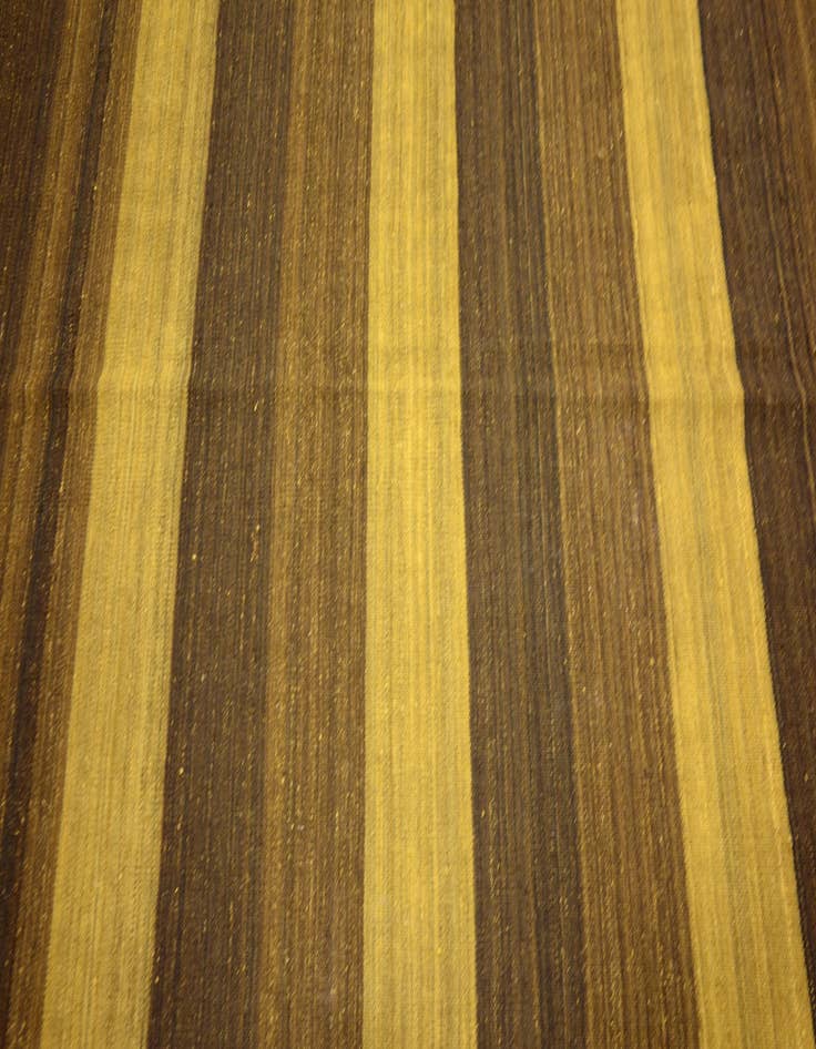 Detail image of  5' 1 x 6' 11  Hand Woven Kilim Afghan Wool Rug