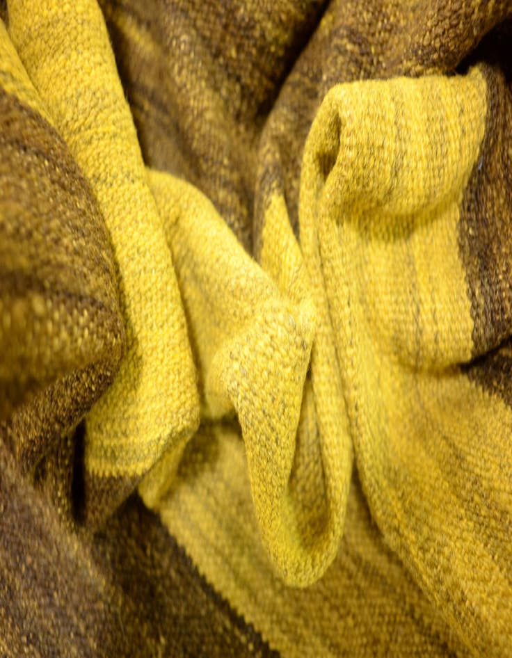 Detail image of  5' 3 x 6' 9  Hand Woven Kilim Afghan Wool Rug