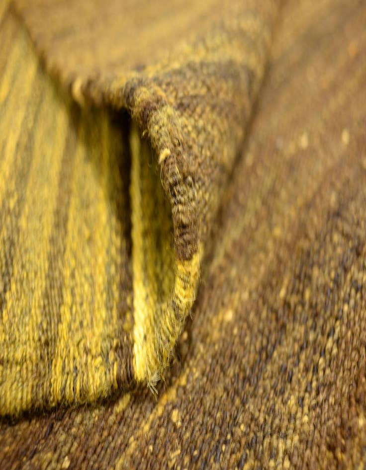 Detail image of  4' 2 x 5' 11  Hand Woven Kilim Afghan Wool Rug