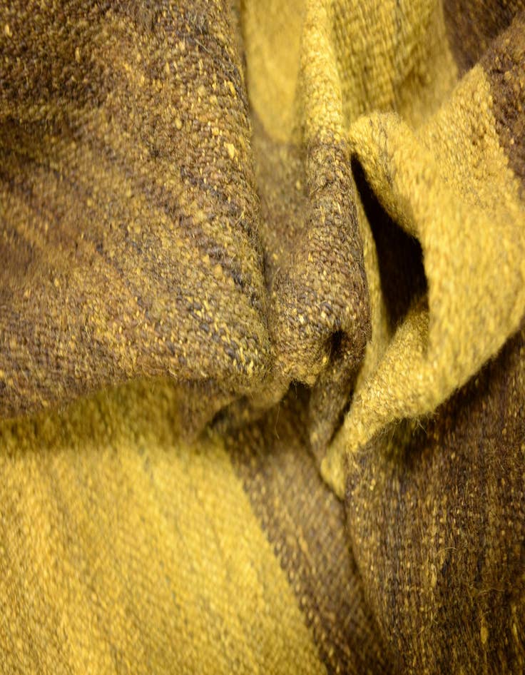 Detail image of  5' 3 x 6' 10  Hand Woven Kilim Afghan Wool Rug